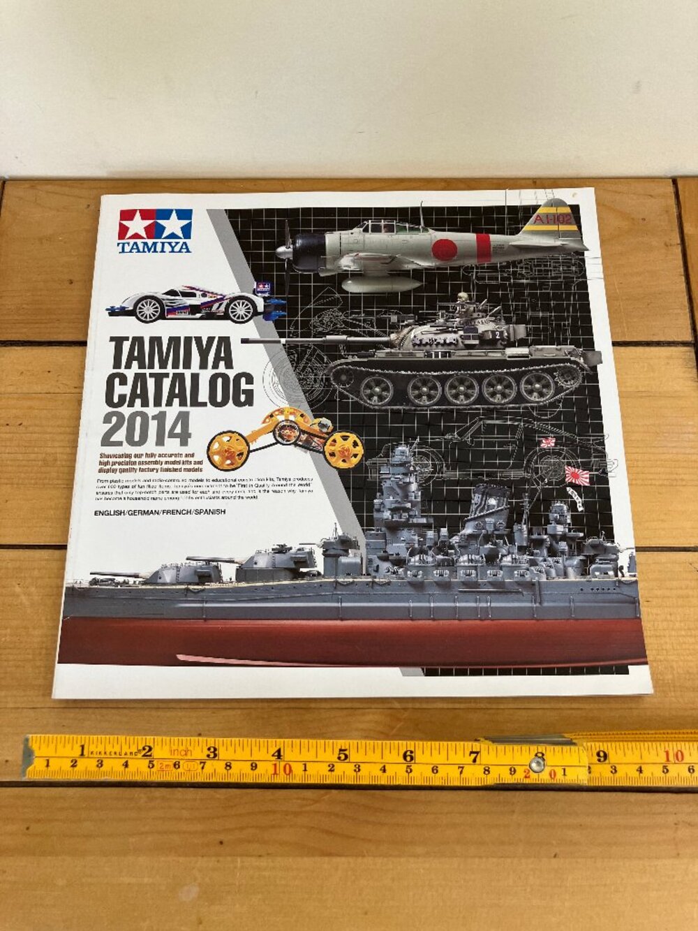 Tamiya Catalog 2014 Plastic Toy Model Kit Showcase Trade Book Multi Language